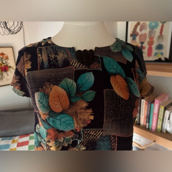 Vintage 90’s Two Piece Floral Pants Set - Picture 4 of 6